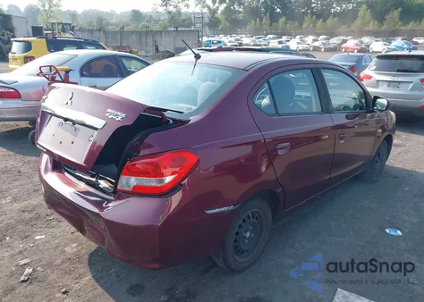 2018 Mitsubishi Mirage G4 Es z USA, uszkodzony, nr VIN ML32F3FJ2JHF03580